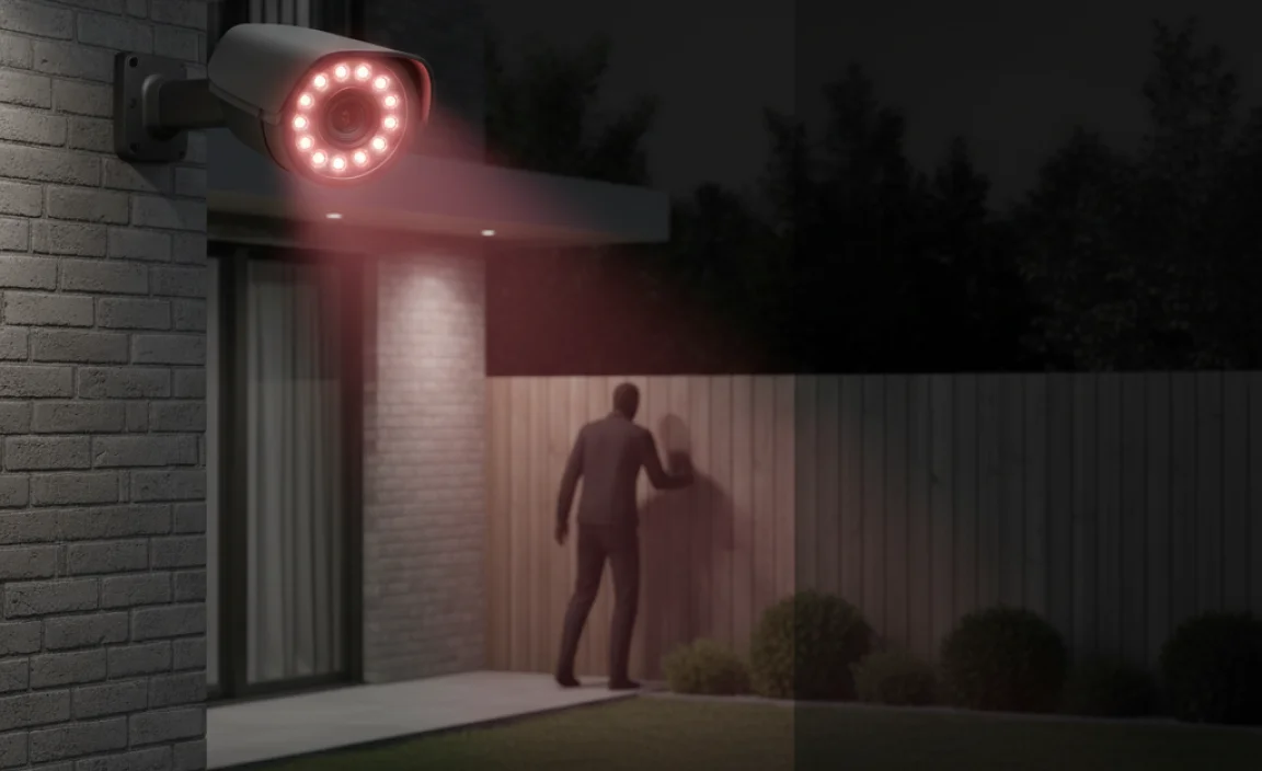 How IR Lights Improve Security Footage