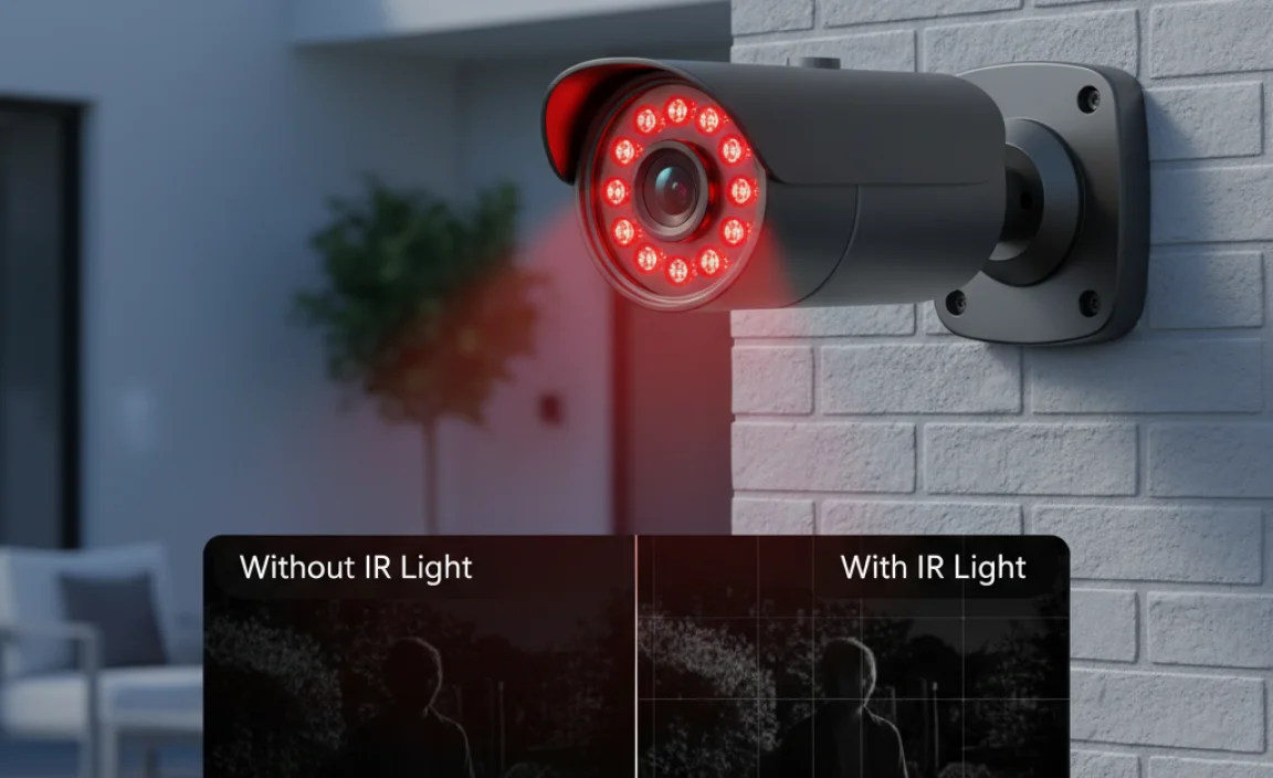 How IR Lights Improve Security Footage