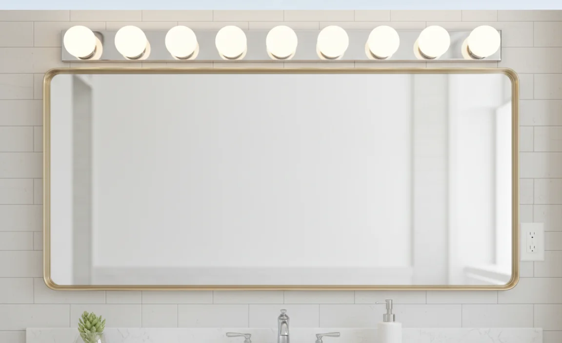How Many Lights Go Over A Inch Vanity: A Complete Guide