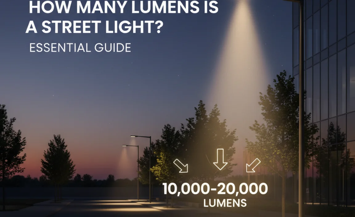 How Many Lumens is a Street Light?