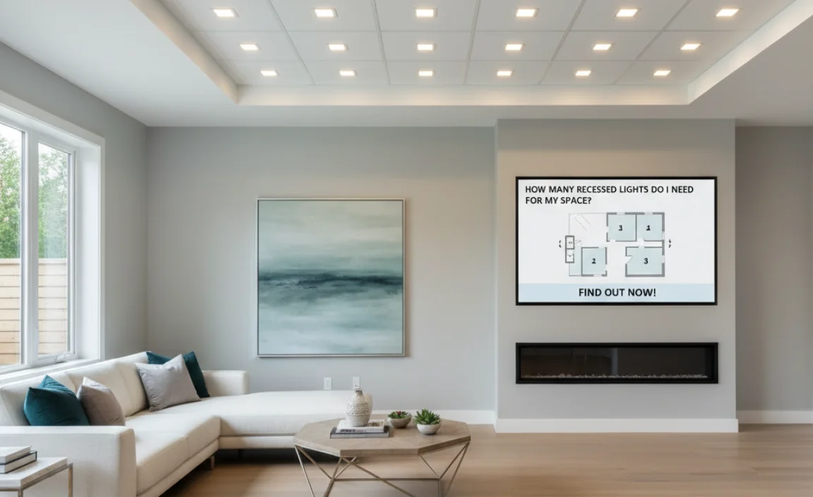 How Many Recessed Lights Do I Need For My Space?