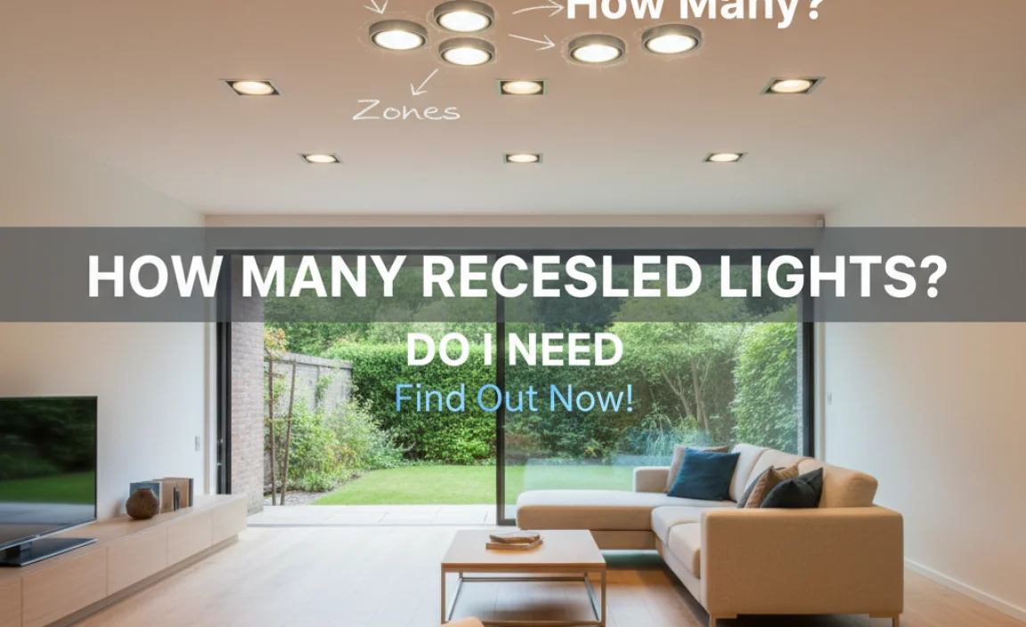 How Many Recessed Lights Do I Need?