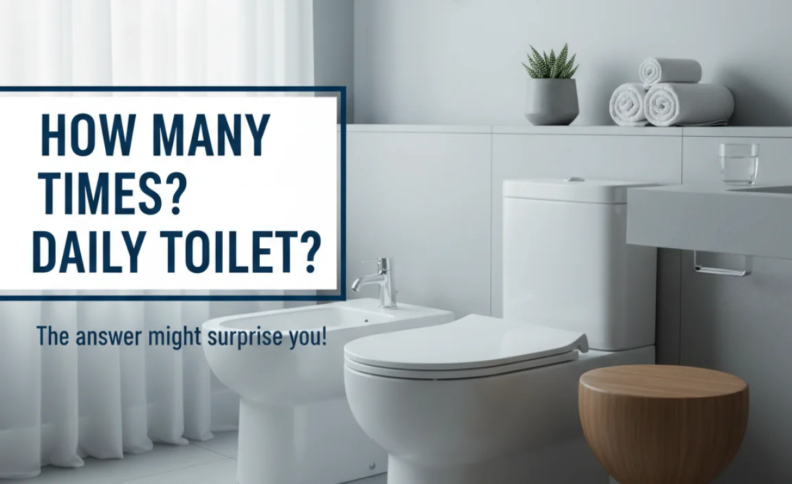 How Many Times Should You Go to the Toilet?