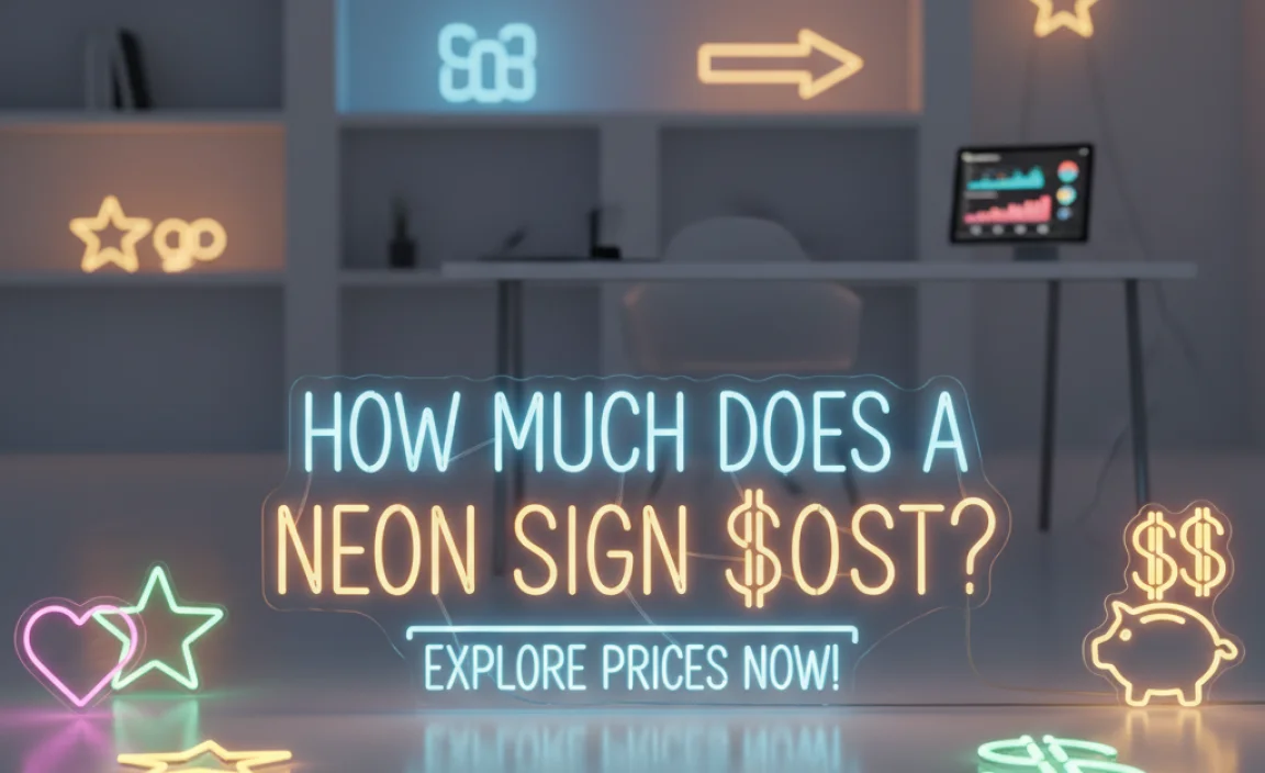 How Much Does a Neon Sign Cost?