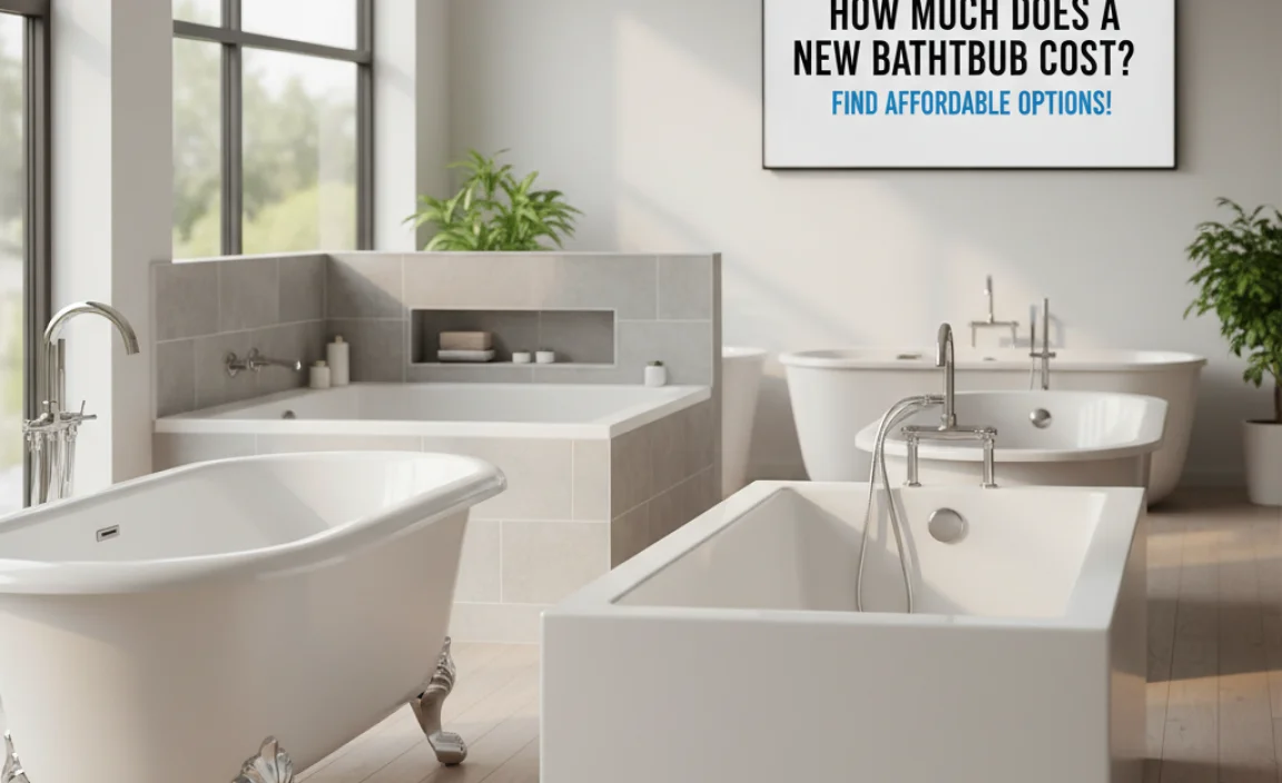 How Much Does a New Bathtub Cost?