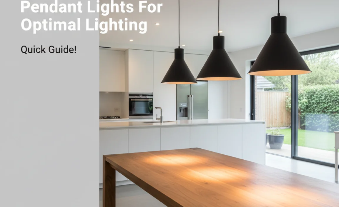 How Much Space Between Pendant Lights For Optimal Lighting