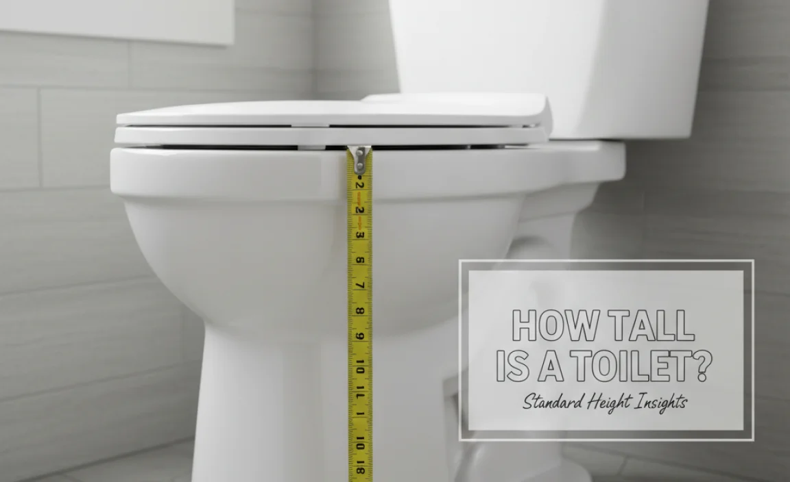 How Tall is a Toilet?