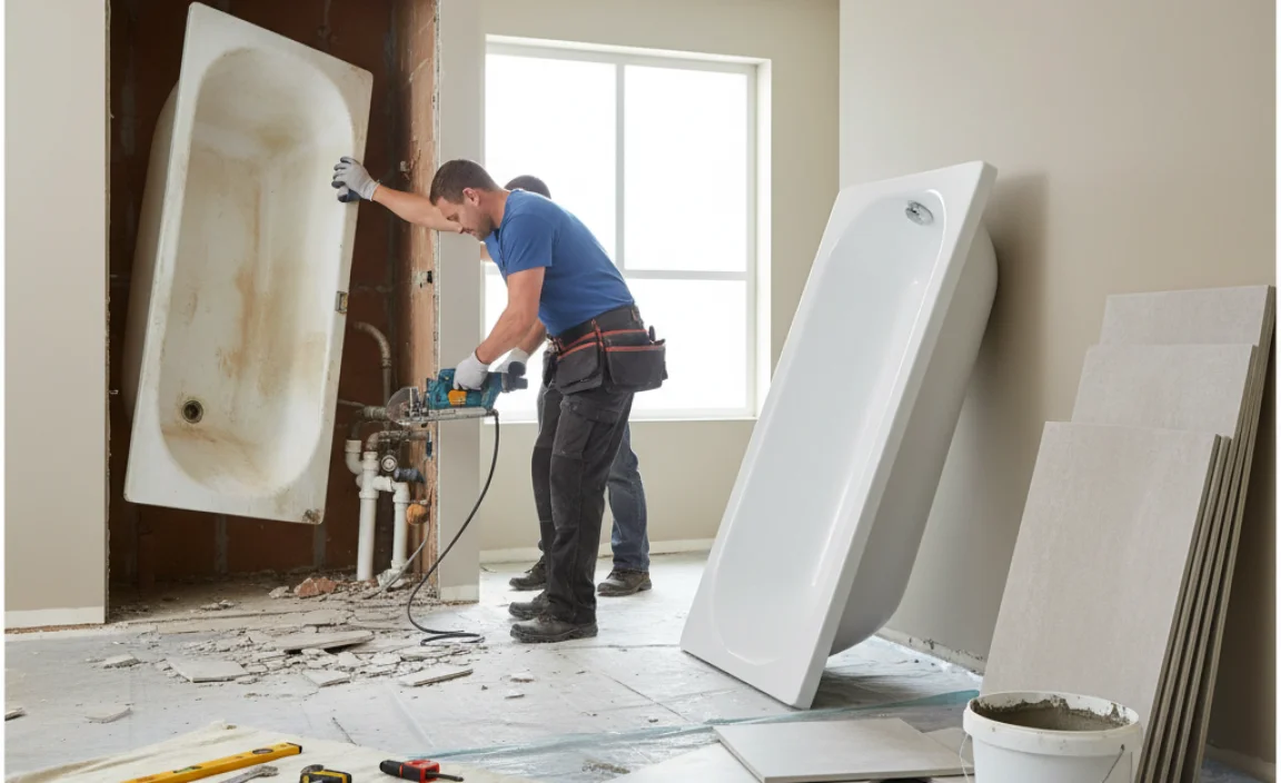 How to Change a Bathtub