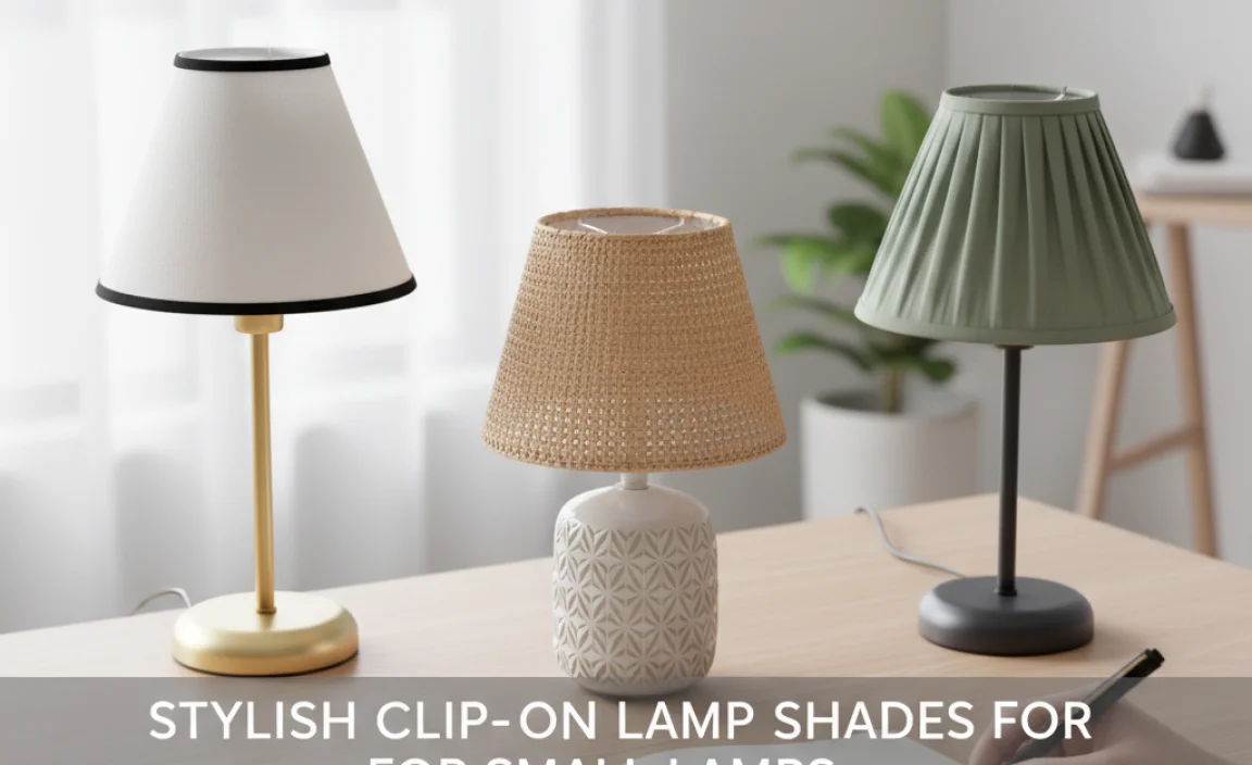 How to Choose the Right Clip On Lamp Shade