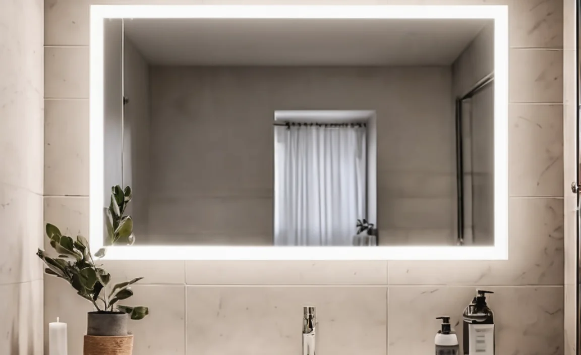 How To Clean A Bathroom Mirror For A Streak-Free Shine