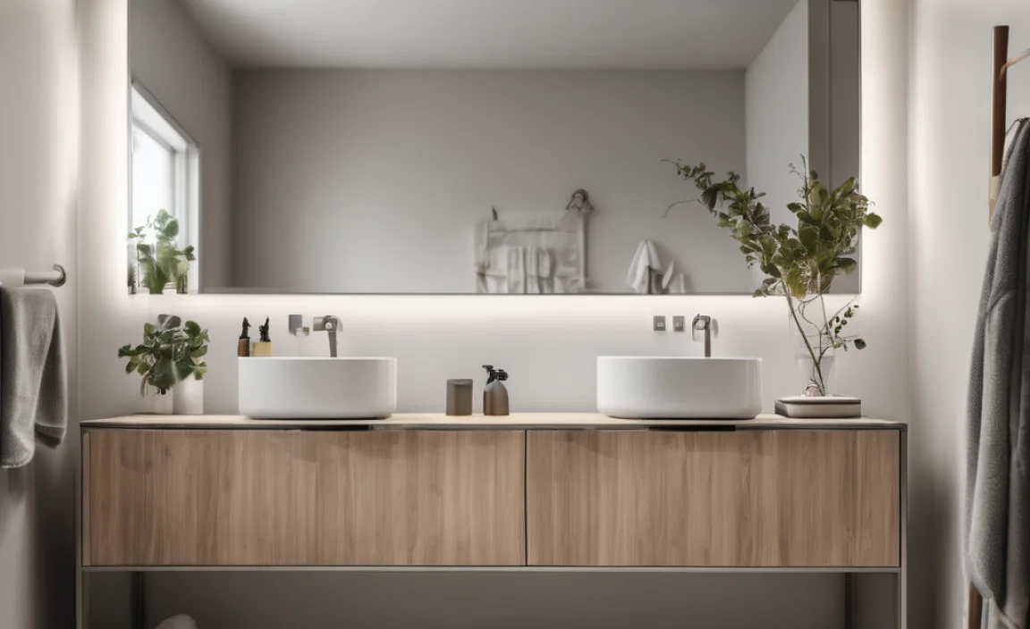 How to Clean a Bathroom Mirror