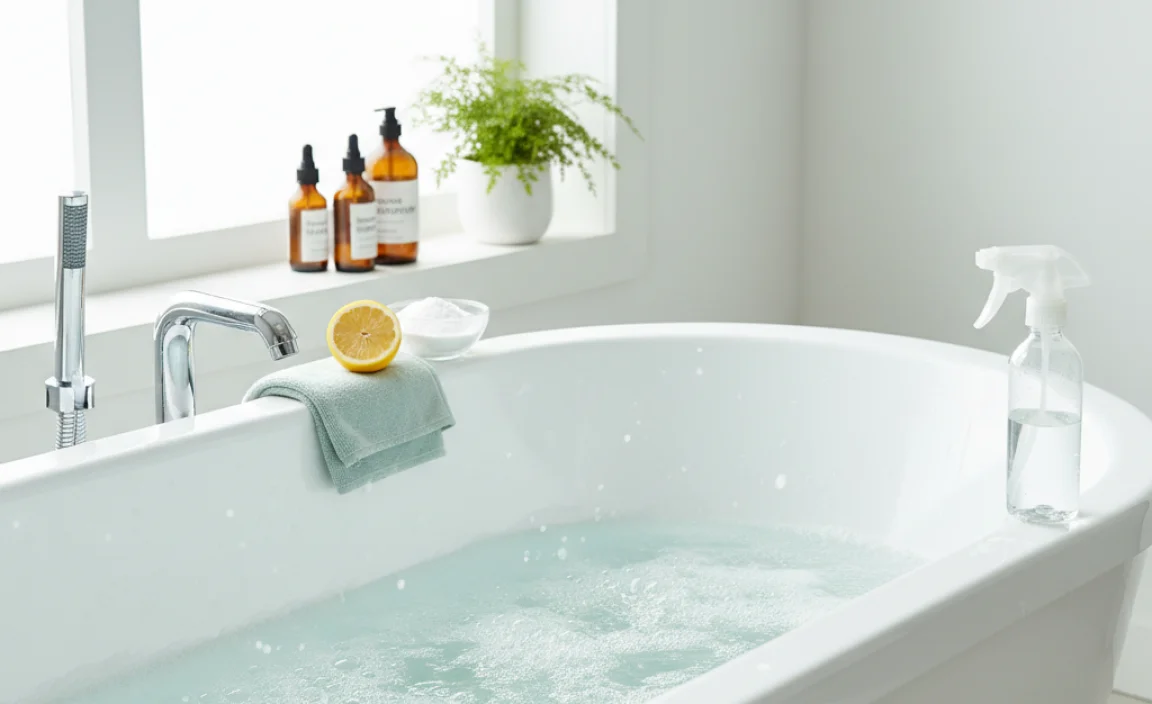 How To Clean A Bathtub Without Scrubbing: Easy Methods Explained