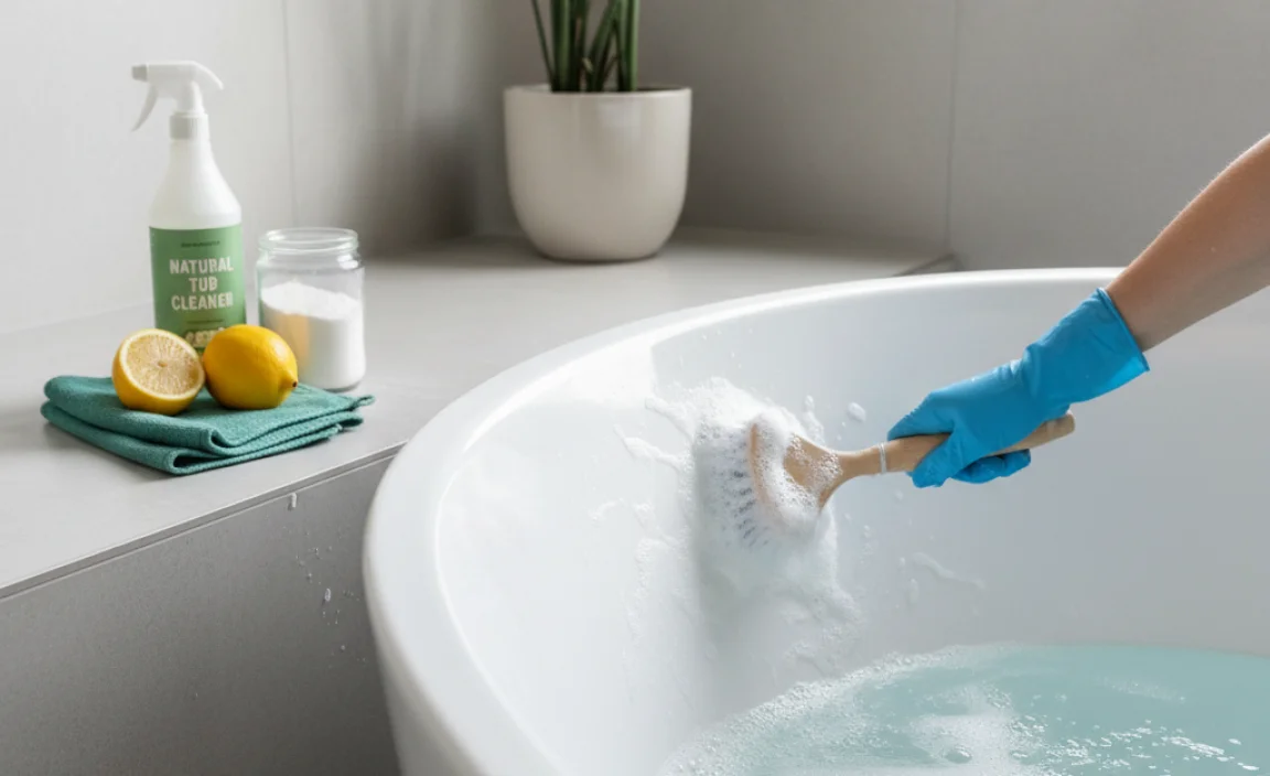 How to Clean a Bathtub