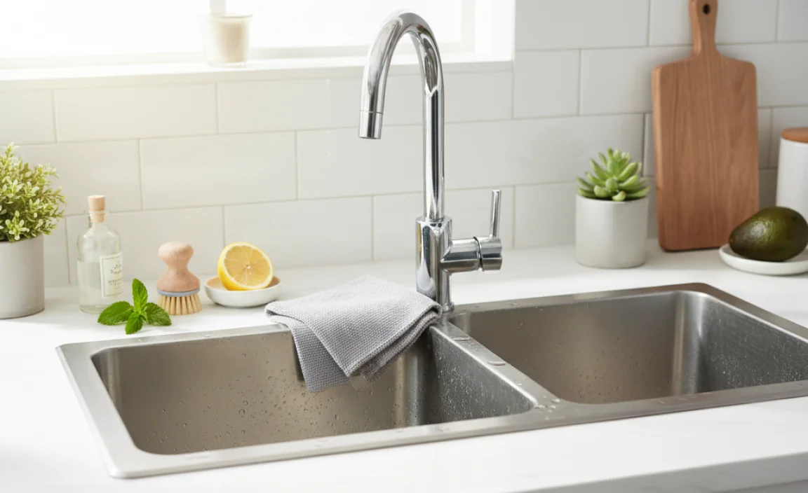 How To Clean A Kitchen Sink: Effective Tips And Tricks