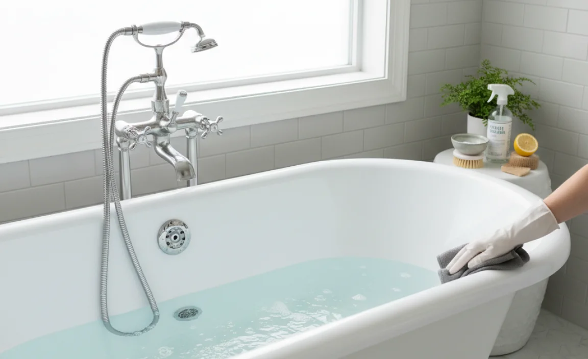 How To Clean A Reglazed Bathtub: Tips And Tricks
