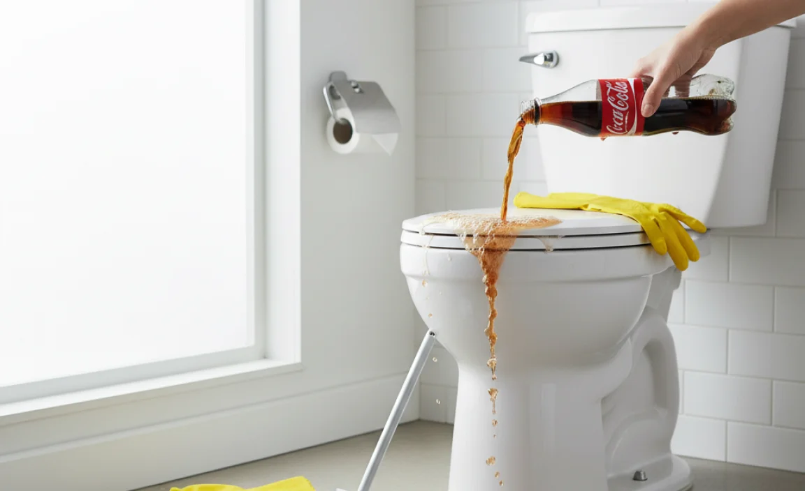 How To Clean A Toilet With Coke: An Effective Method