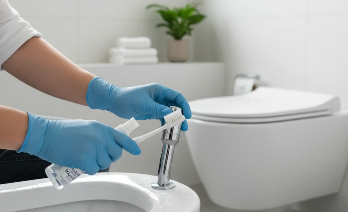 How to Clean Bidet Nozzle