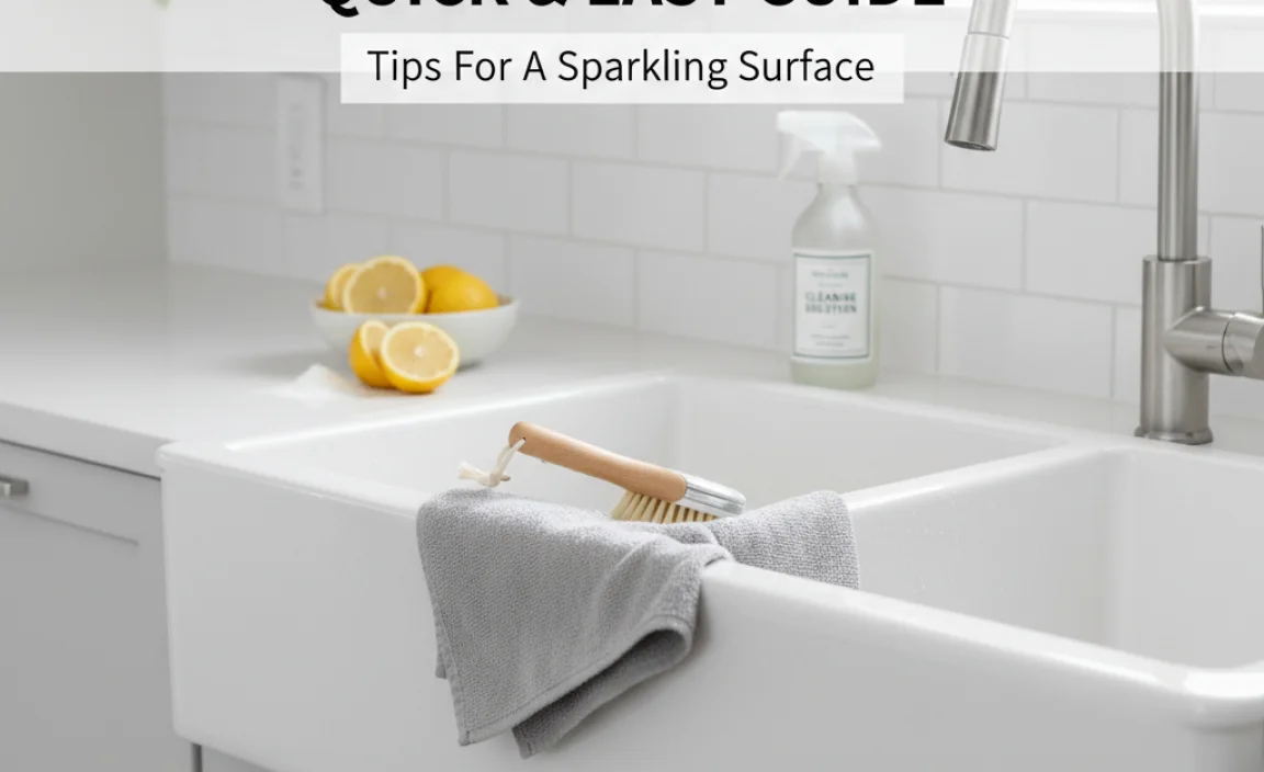 How To Clean Ceramic Sink: Tips For A Sparkling Surface