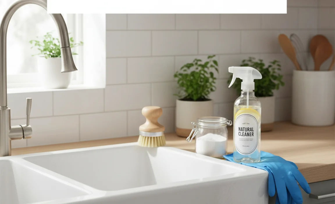 How to Clean Ceramic Sink