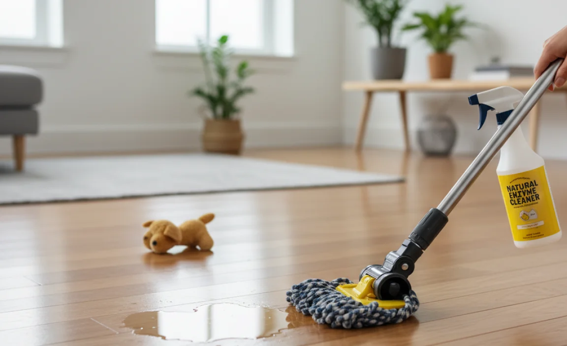 How to Clean Dog Urine from Wood Floors