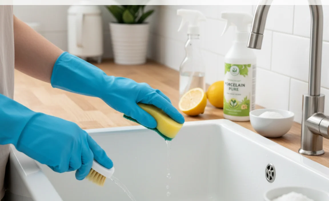 How To Clean Porcelain Sink: Effective Tips And Techniques