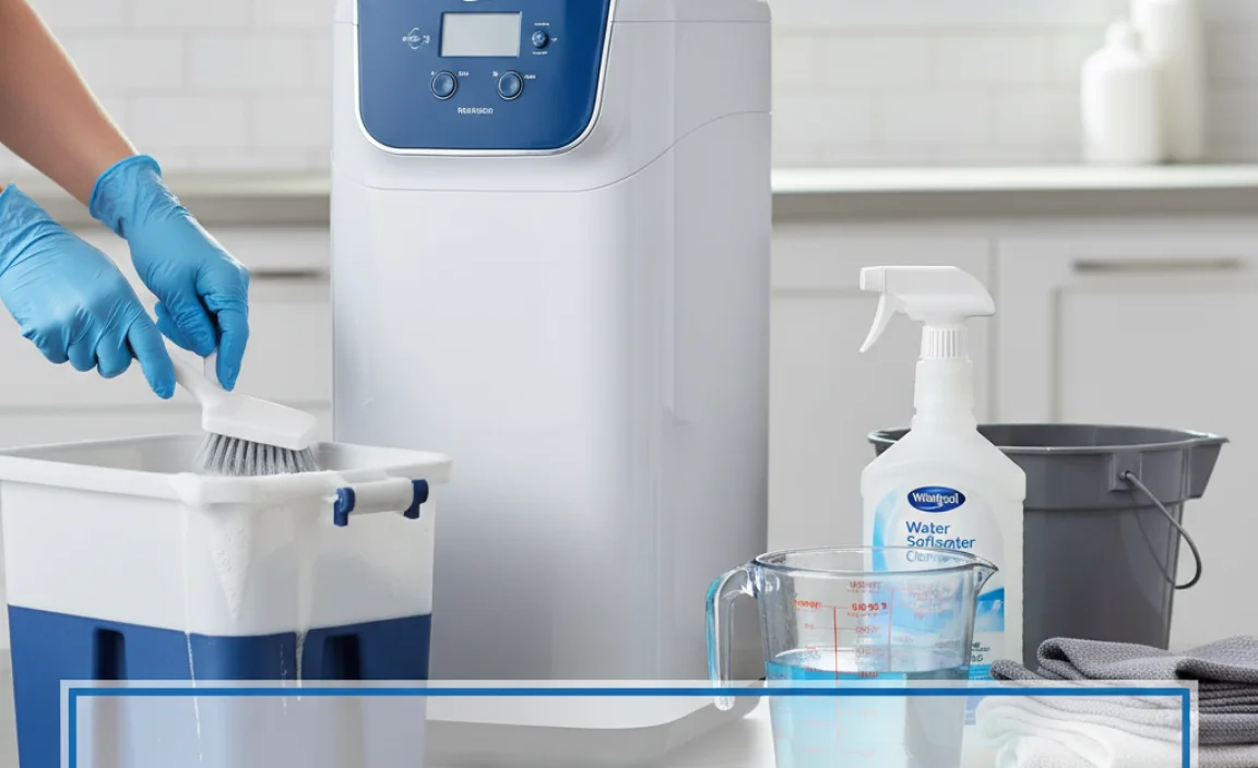 How To Clean Whirlpool Water Softener: Step-By-Step Guide