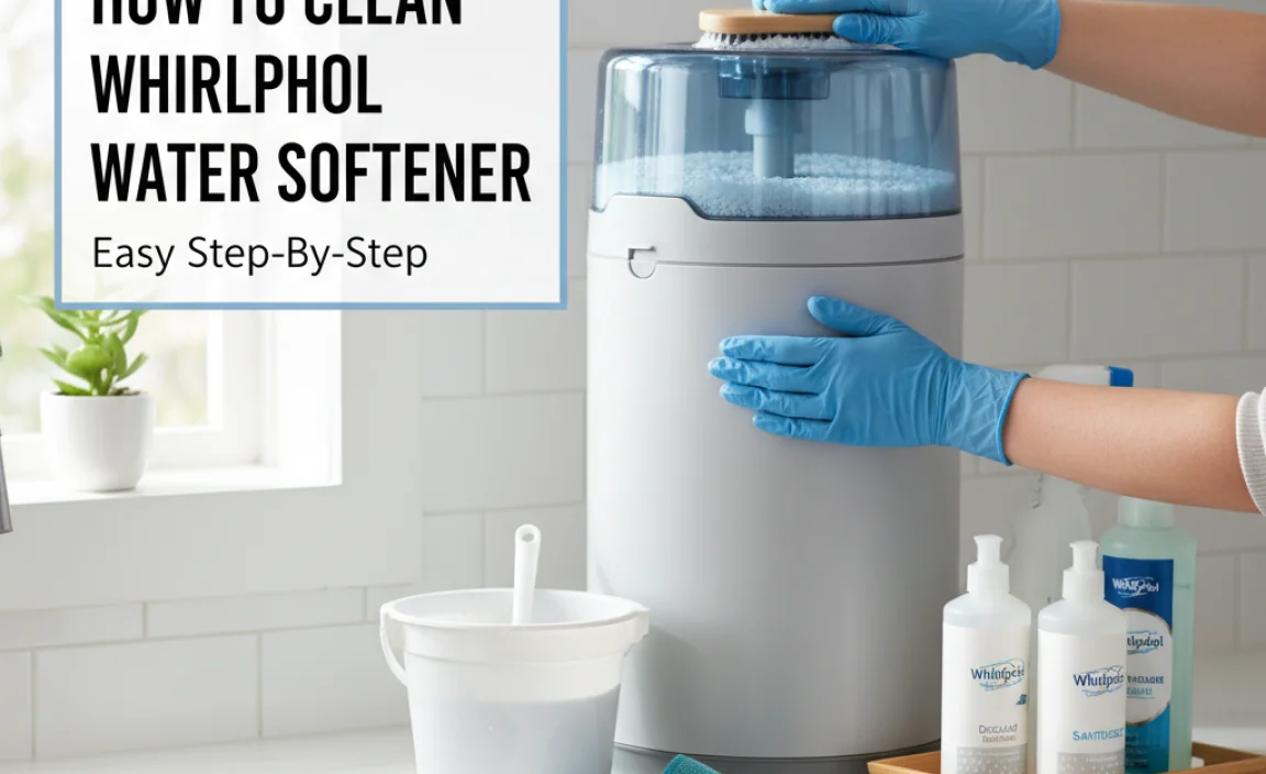 How to Clean Whirlpool Water Softener