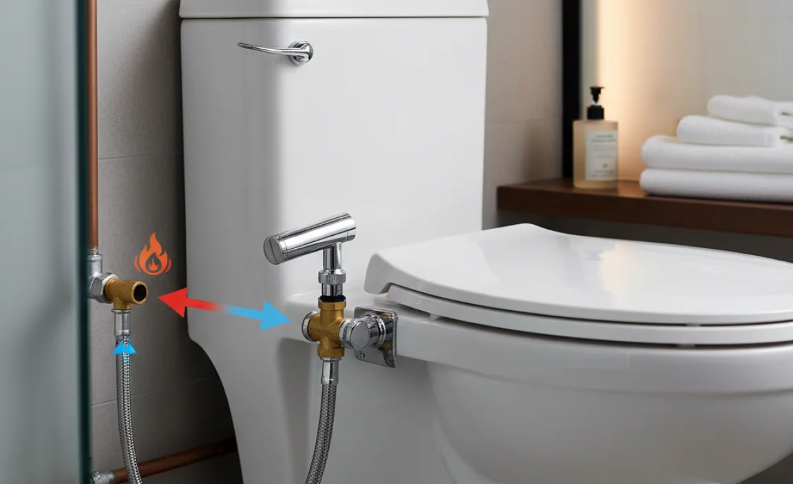 How to Connect Your Bidet to Hot Water Supply