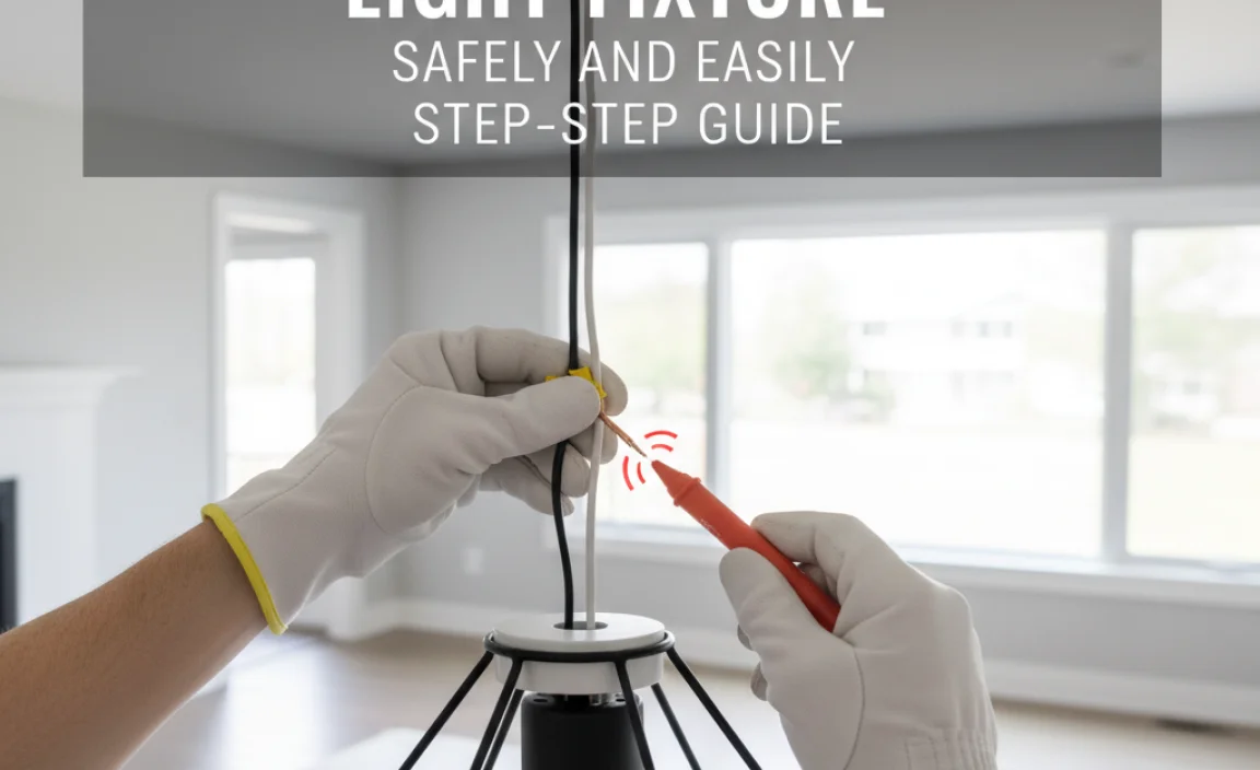 How To Disconnect A Light Fixture Safely And Easily