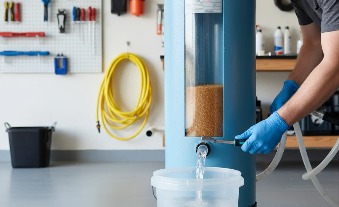 How To Drain Water Softener Resin Tank Effectively