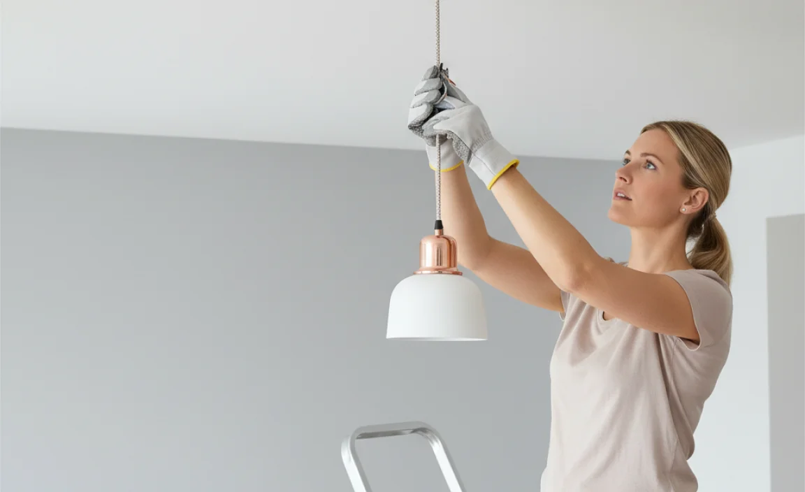 How to Fit a Pendant Light