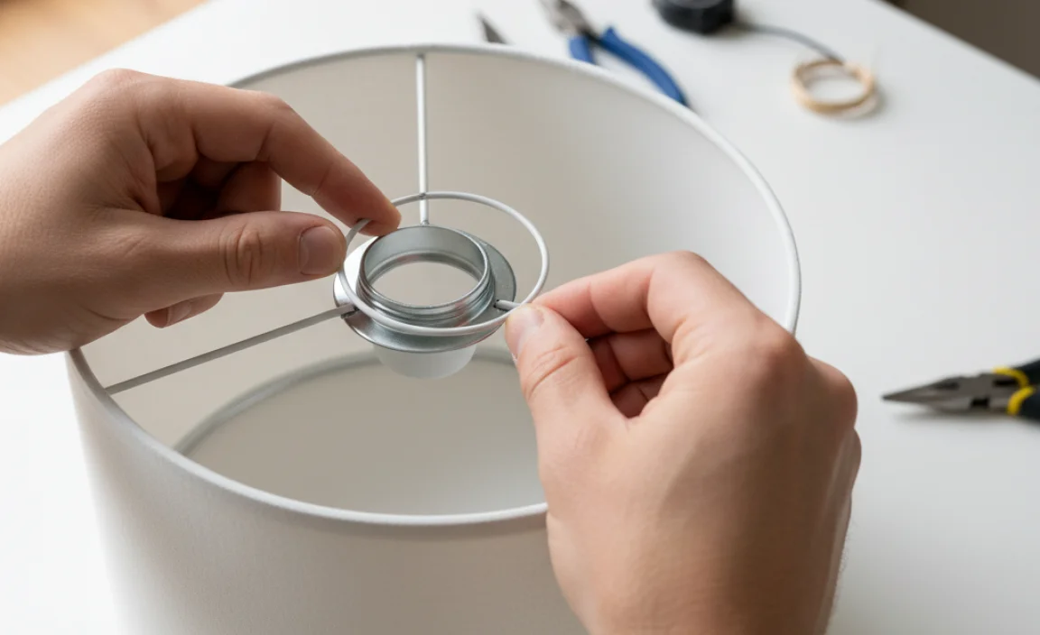 How To Fit Lamp Shade Reducer Ring: A Step-By-Step Guide
