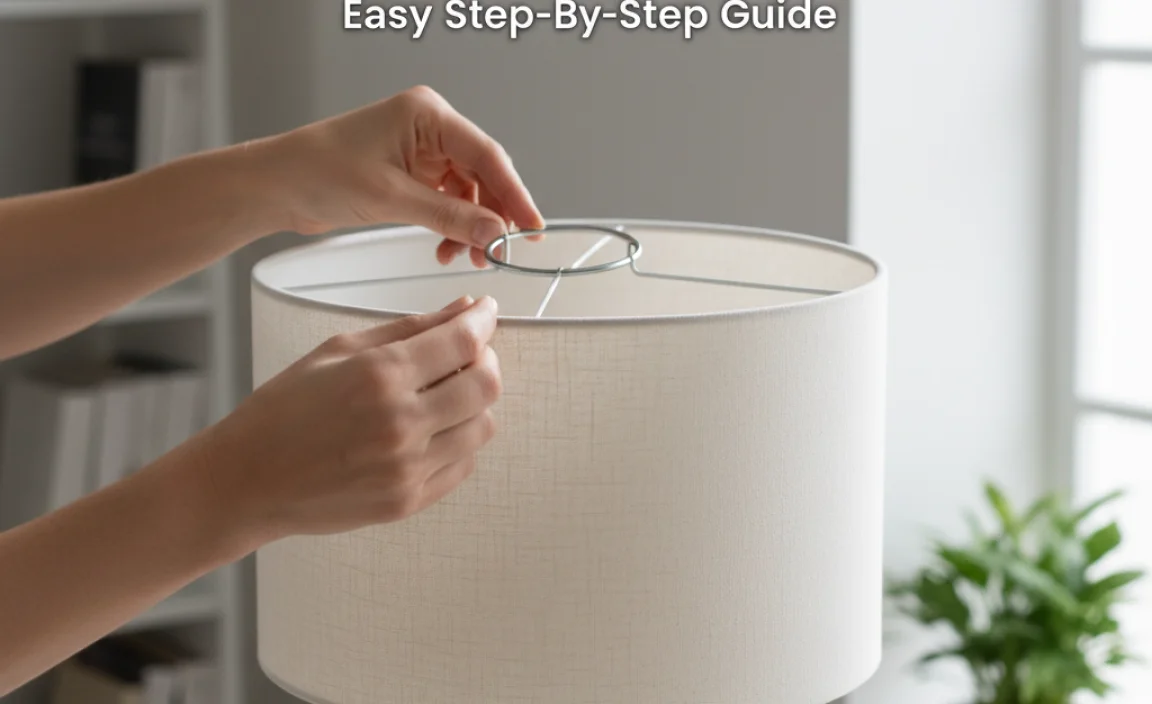 How To Fit Lamp Shade Reducer Ring: Easy Step-By-Step Guide