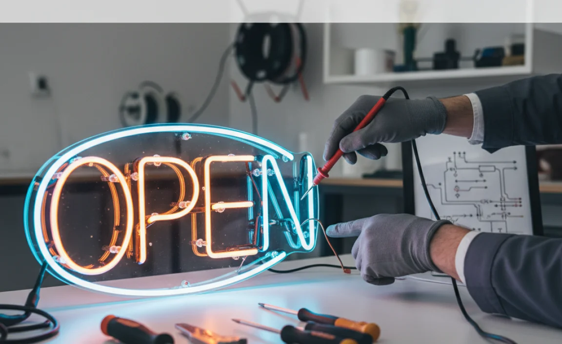 How To Fix A Neon Sign: Troubleshooting Tips And Tricks