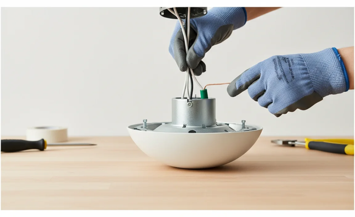 How To Ground A Light Fixture: Step-By-Step Guide