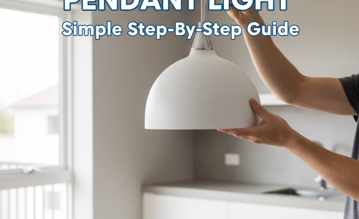 How To Hang A Pendant Light: Simple Step-By-Step Guide