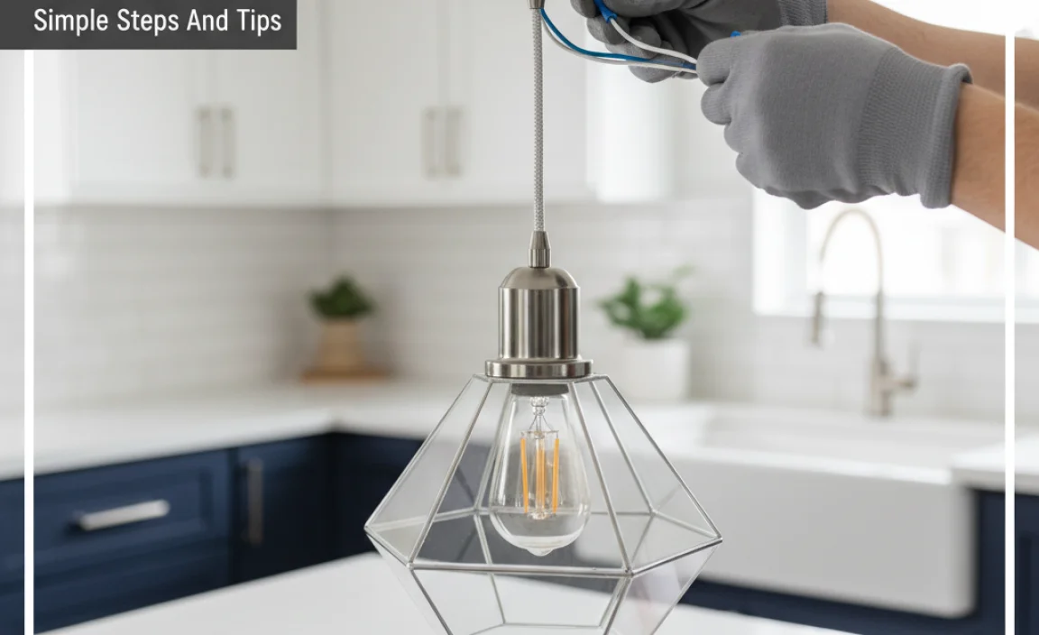 How To Hang A Pendant Light: Simple Steps And Tips