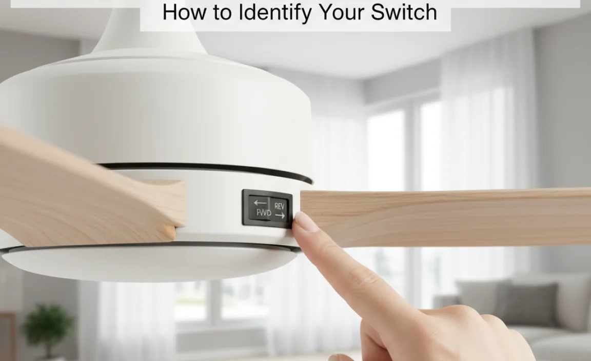 How to Identify if Your Ceiling Fan Has a Reverse Switch