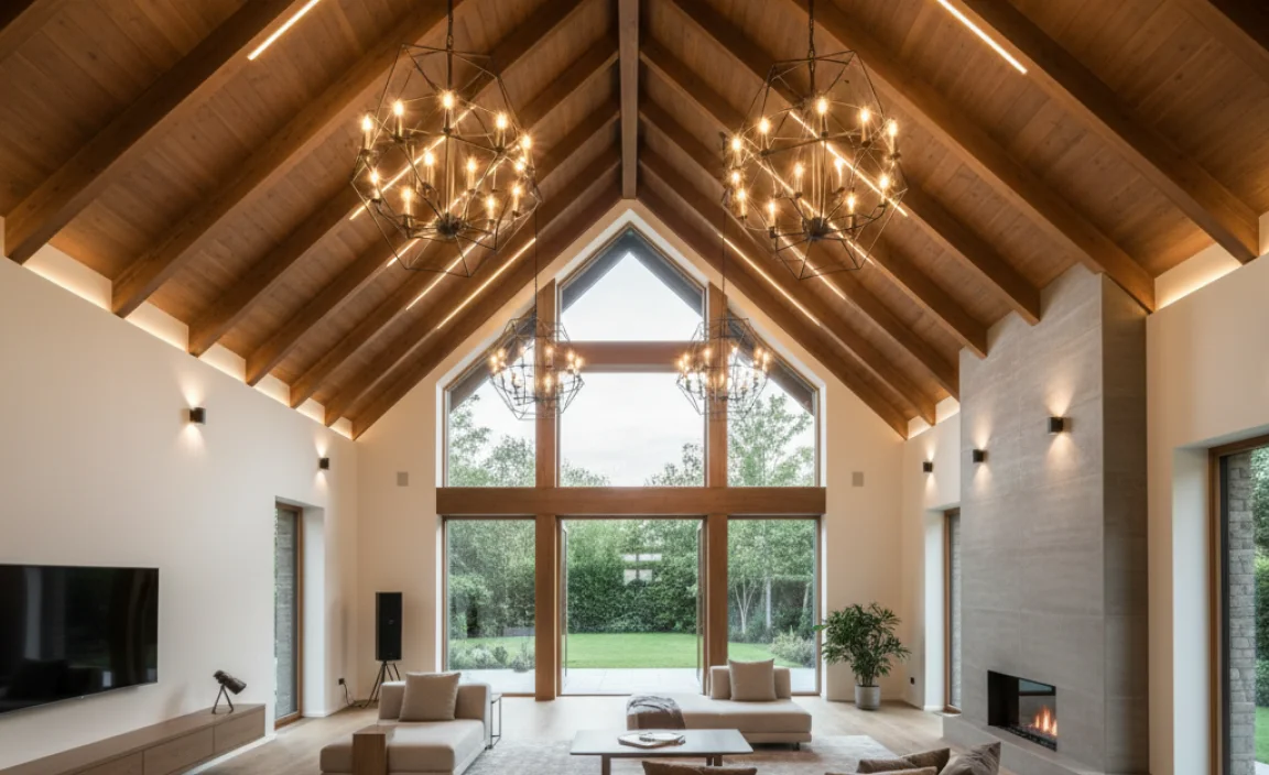 How to Light a Cathedral Ceiling