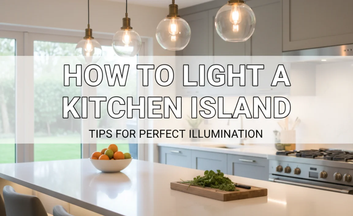How To Light A Kitchen Island: Tips For Perfect Illumination