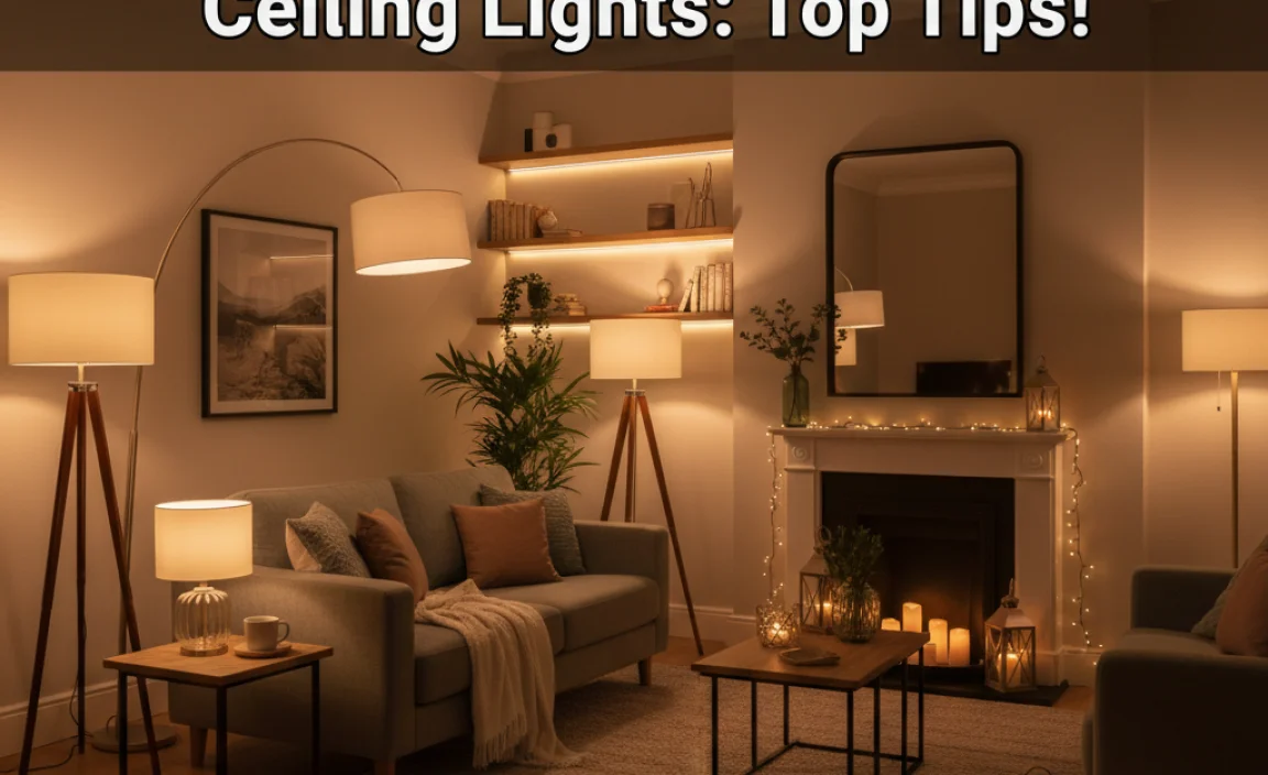 How To Light A Room Without Ceiling Lights: Top Tips!