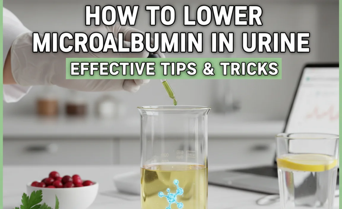 How To Lower Microalbumin In Urine: Effective Tips & Tricks