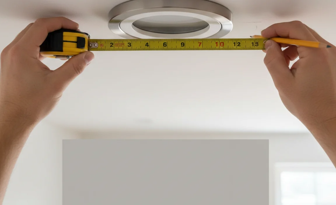 How to Measure Recessed Lighting
