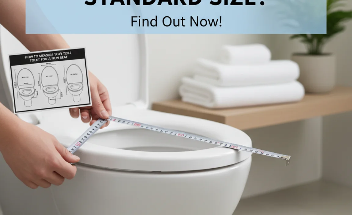 How to Measure Your Toilet for a New Seat