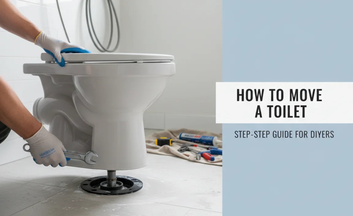 How to Move a Toilet