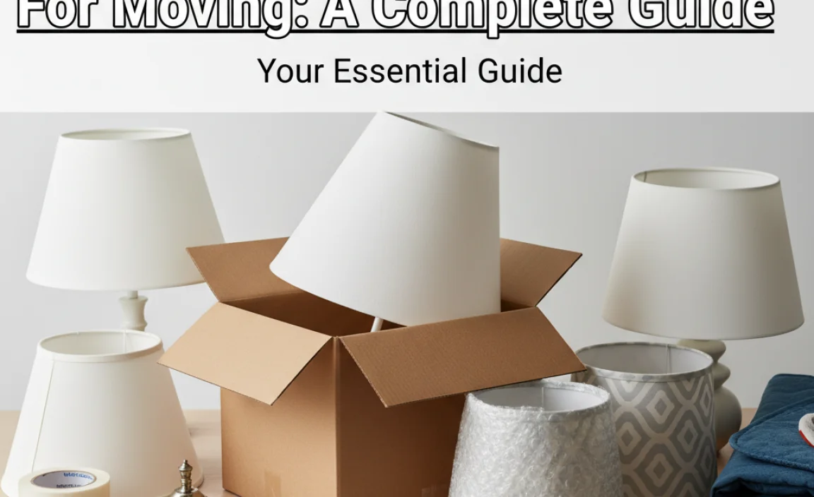 How To Pack Lampshades For Moving: A Complete Guide