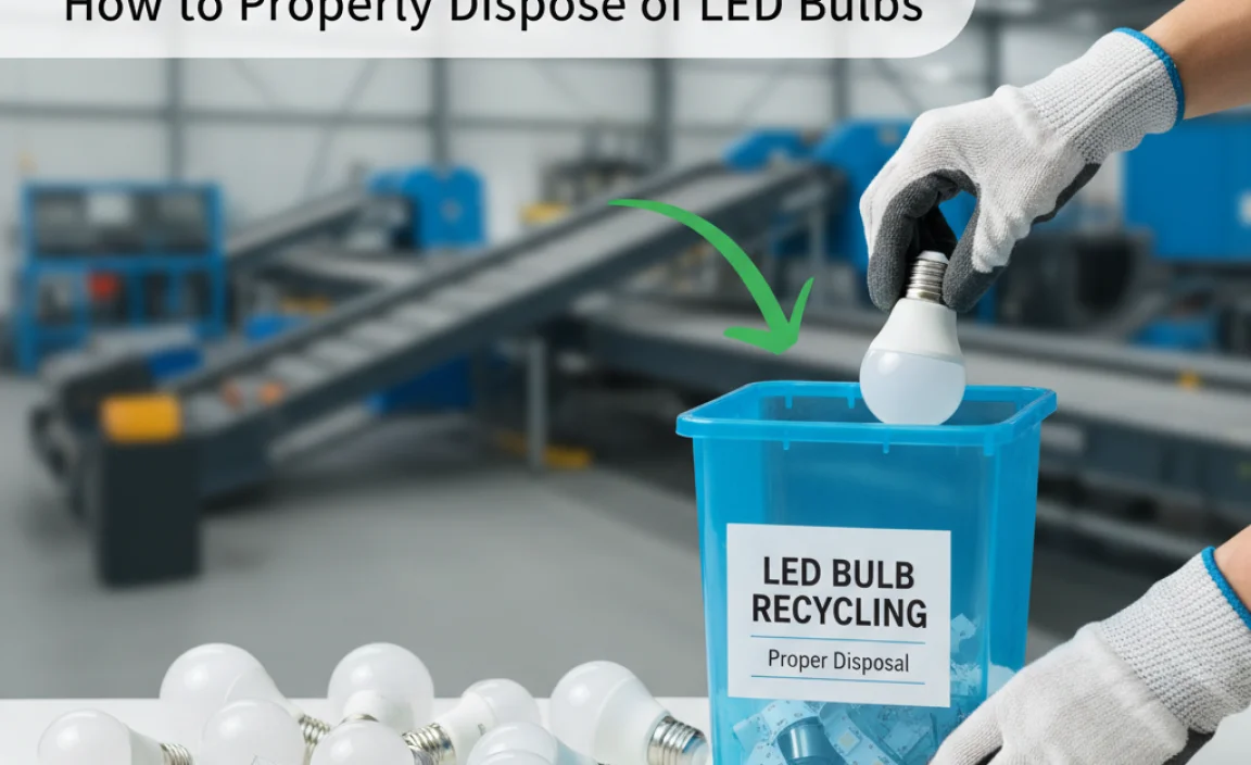 How to Properly Dispose of LED Bulbs
