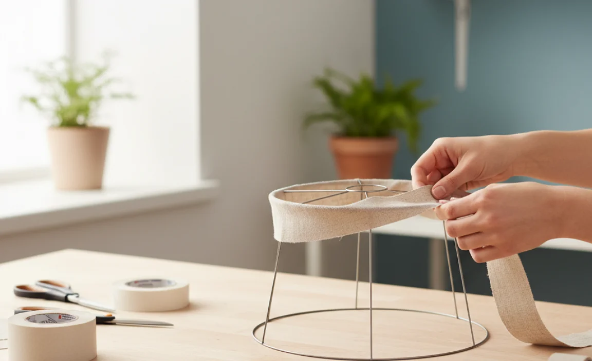 How To Recover A Lampshade Wire Frame Easily And Effectively