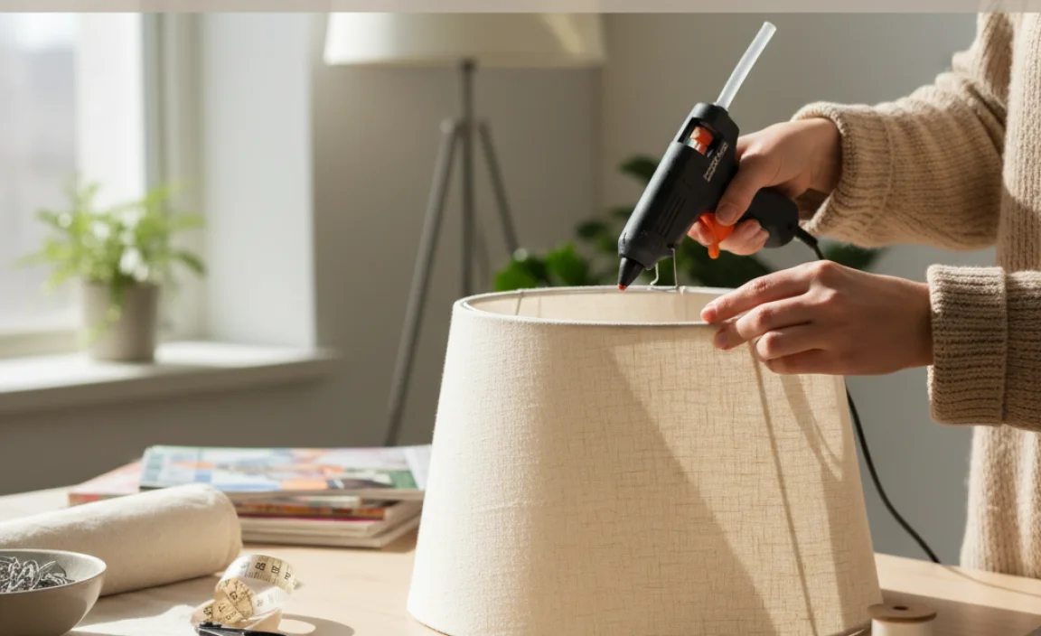 How to Recover a Lampshade