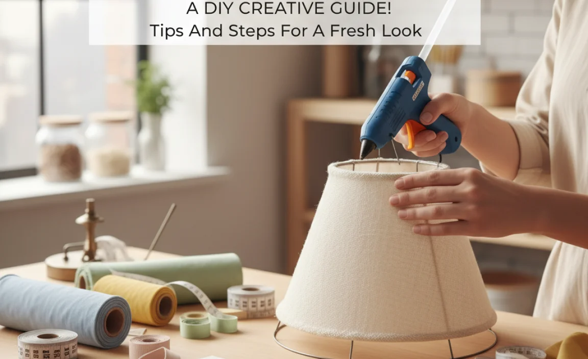 How To Recover Lamp Shade: Tips And Steps For A Fresh Look